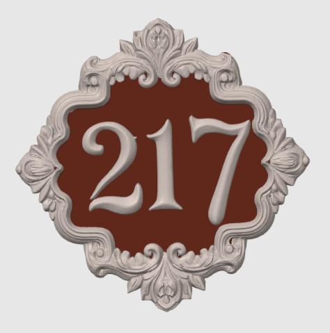 Табличка для двери "Элегант"